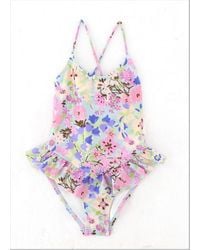 Zimmermann - Solstice Mini Frill One-Piece Swimsuit - Lyst