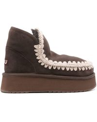 Mou - Mini Eskimo Plateaustiefel - Lyst