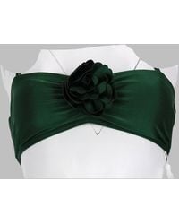 Zimmermann - Floral Bandeau Bra - Lyst