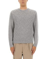 Herno - Textured Knit Cashmere Sweater - Lyst