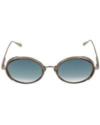 Linda Farrow - Sonnenbrille LFL1413 Finn C5 Gelbgold/helles Gold/21/146 - Lyst