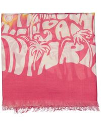 Lanvin - Wolle gedruckter Schal - Lyst