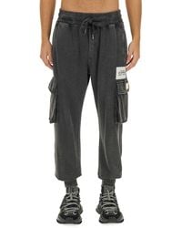 Dolce & Gabbana - Jogging Pants With Logo - Lyst