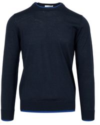Paolo Pecora - Pullover blau - Lyst