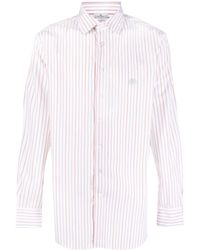 Etro - Striped Cotton Shirt - Lyst