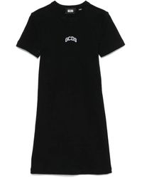 Gcds - Kurzes Kleid mit Stickerei - Lyst