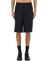 Dolce & Gabbana - Cotton Cargo Bermuda Shorts - Lyst
