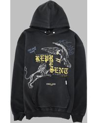 Represent - Graphic-Print Cotton Hoodie - Lyst
