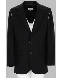 Maison Margiela - Tailored Jacket With Two-Button Closure - Lyst