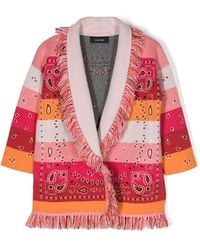 Alanui - Striped Bandana Jacquard Card - Lyst