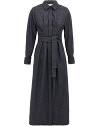 Max Mara - Aller Midi -jurk - Lyst