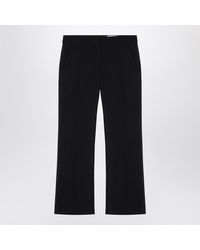 McQueen - Tailored Cropped Trousers For - Lyst