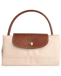Longchamp - Tas Met 's Le Plaliage Origineel 'handvat In Gerecycled Tela -papier - Lyst
