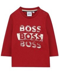 BOSS - T -Shirt mit Logo - Lyst