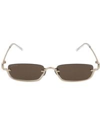 Gucci - Occhiali Da Sole Rettangolari - Lyst