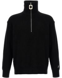 JW Anderson - Half Zip Sweater - Lyst