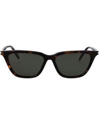 Saint Laurent - Cat Eye Sunglasses Sl 889 Sulpice Thin 002 - Lyst