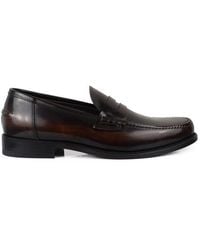 ALBERTO - Leather Loafers Shoes - Lyst