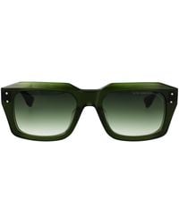 Dita Eyewear - Squared Sunglasses Dts464 A 03 Cry Slv - Lyst