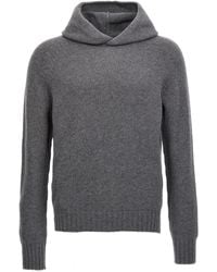 Ma'ry'ya - Wool Hooded Sweater Sweater, Cardigans - Lyst