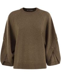 Max Mara - Ampex Wool And Cashmere Over Sweater - Lyst
