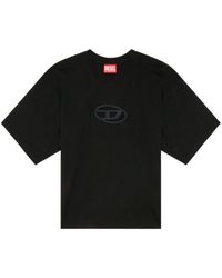 DIESEL - T-Shirt Van Biologisch Katoen - Lyst