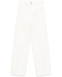 TOTEME - Wide Leg Denim Jeans - Lyst