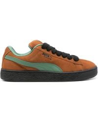 PUMA - Suede Xl Logo-Print Sneakers - Lyst