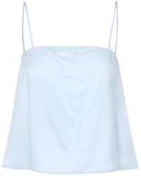 Grifoni - Top Lichtblauw - Lyst