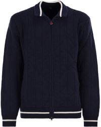 Kiton - Cashmere Bomber Jacket - Lyst