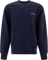 Carhartt - "script Embroidery" Sweatshirt - Lyst