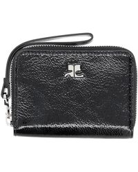 Courreges - Courregès Varnished Leather Wallet - Lyst
