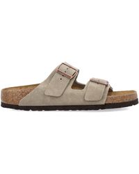 Birkenstock - Flat Shoes Beige - Lyst