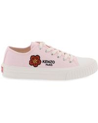 KENZO - Canvas school Sneakers - Lyst