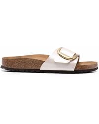 Birkenstock - Madrid Big Buckle Pearl, Birko Flor Graceful - Lyst