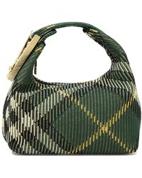 Burberry - "Mini Peg" Handbag - Lyst