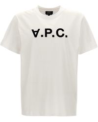 A.P.C. - 'standard Grand Vpc' T -shirt - Lyst
