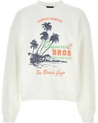 DSquared² - Dsquared Cotton Oversize Sweatshirt - Lyst