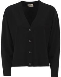 Weekend by Maxmara - Wkdboario Fluid Knit Cardigan With V Neck - Lyst