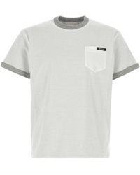 Prada - Reversible Cotton T-Shirt - Lyst