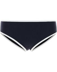 Miu Miu - Midnight Stretch Nylon Bikini Bottom - Lyst