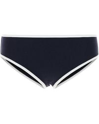 Miu Miu - Midnight Stretch Nylon Bikini Bottom - Lyst