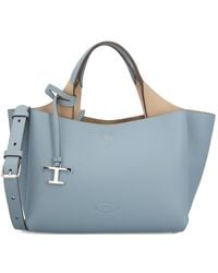 Tod's - Mini Tote Bag Mit Anhänger - Lyst