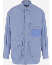 Comme des Garçons - Coton Comme des Garcons avec motif rayé - Lyst