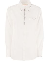 Marni - Chemise en coton - Lyst