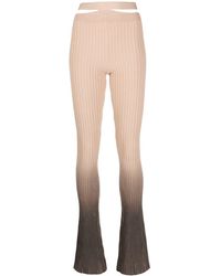 ANDREA ADAMO - Trousers Brown - Lyst