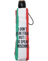 Moschino - Ombrelli Donna Poliestere Multicolore - Lyst