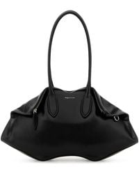McQueen - Leather Manta Shoulder Bag - Lyst
