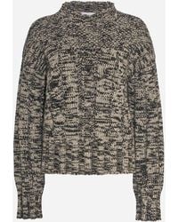 Malo - Sweater Wool And Cashmere High Neck Virgin - Lyst
