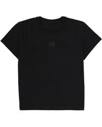 T By Alexander Wang - Essential Shrunk T-Shirt - Lyst